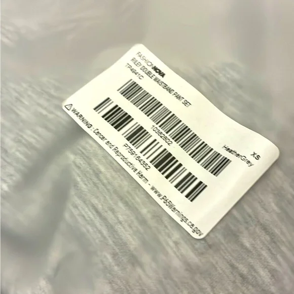 Riley Double Waistband Pant Set - Heather Grey - Picture 6 of 9